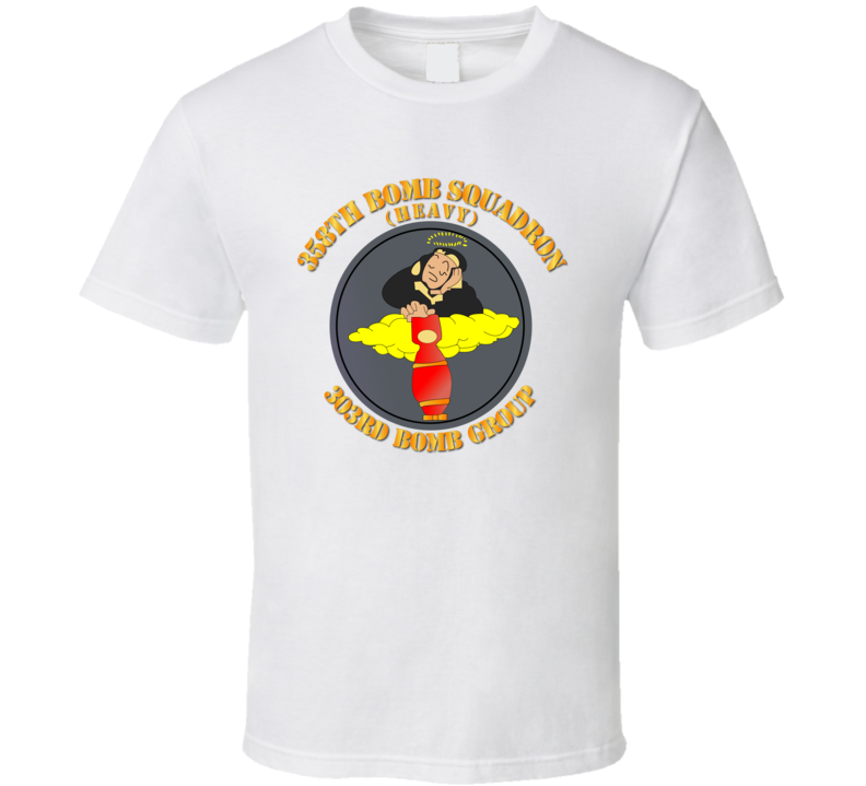 Aac - 358th Bomb Squadron - 303rd Bomb Group - Wwii T Shirt