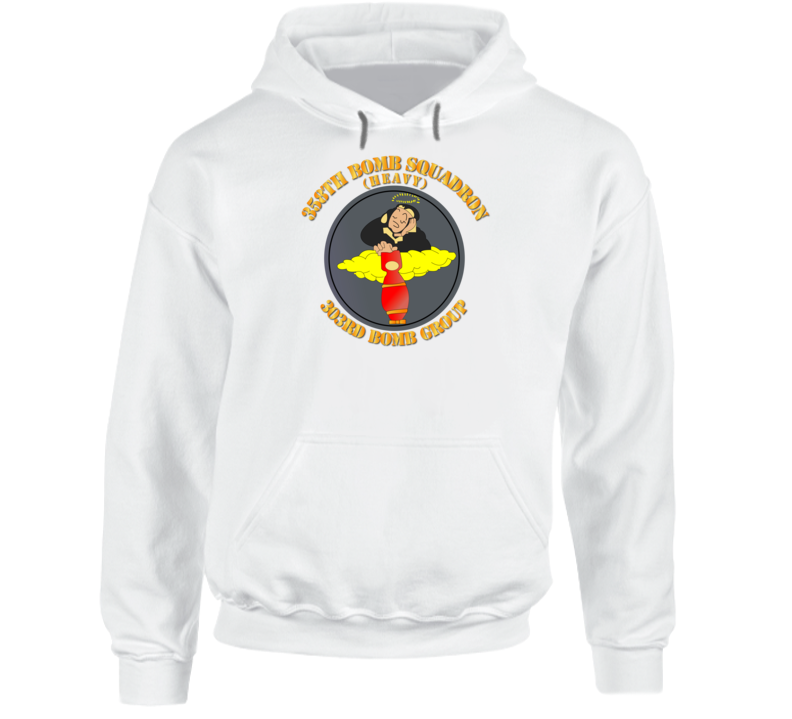 Aac - 358th Bomb Squadron - 303rd Bomb Group - Wwii Hoodie