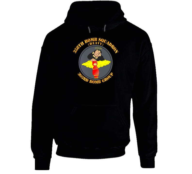 Aac - 358th Bomb Squadron - 303rd Bomb Group - Wwii Hoodie