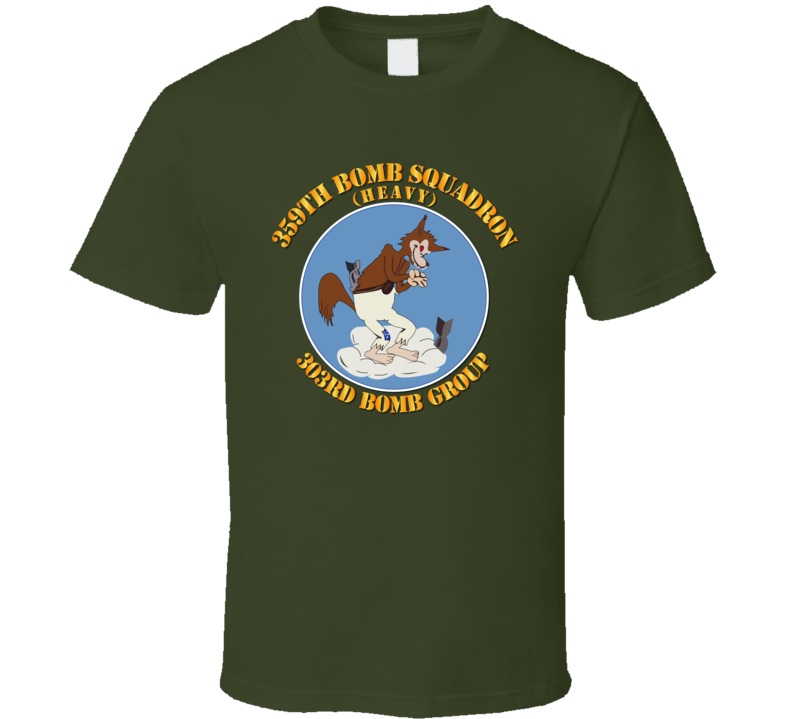 Aac - 359th Bomb Squadron - 303rd Bg - Wwii T Shirt