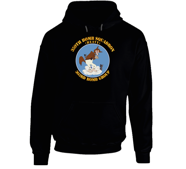 Aac - 359th Bomb Squadron - 303rd Bg - Wwii Hoodie