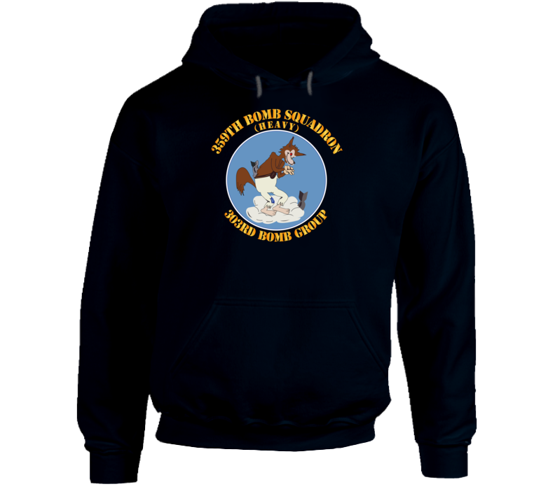 Aac - 359th Bomb Squadron - 303rd Bg - Wwii Hoodie