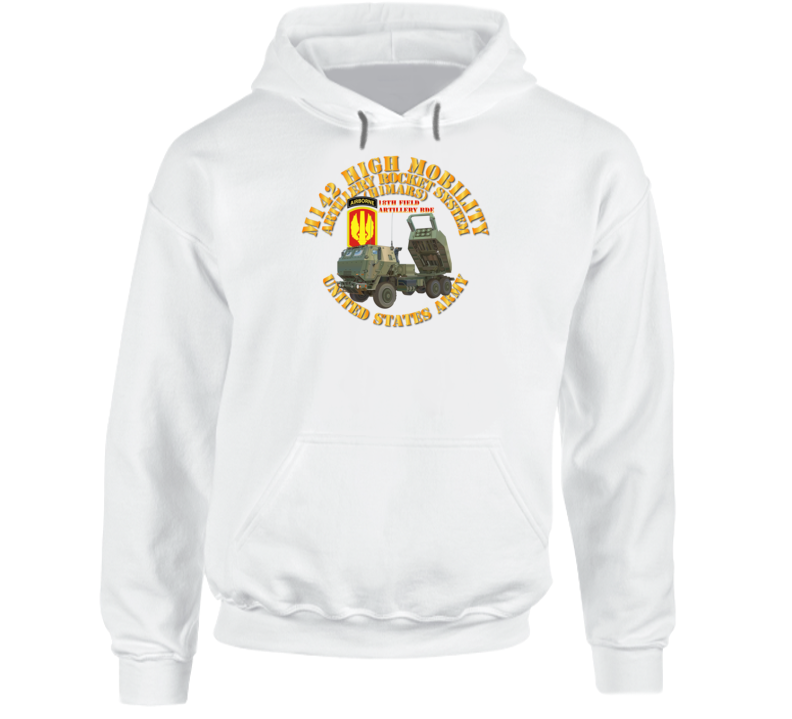T-shirt - Artillery - M142 High Mobility Artillery Rocket System - 18th Fa Bde