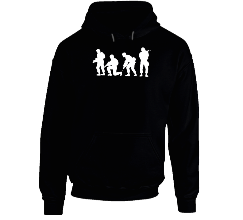 Army - Breach Team - Silhouette Wo Platform - White Hoodie