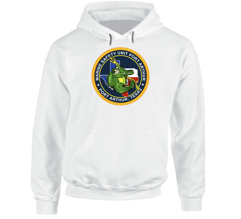 Usmc - Marine Safety Unit Port Arthur  Wo Txt Hoodie