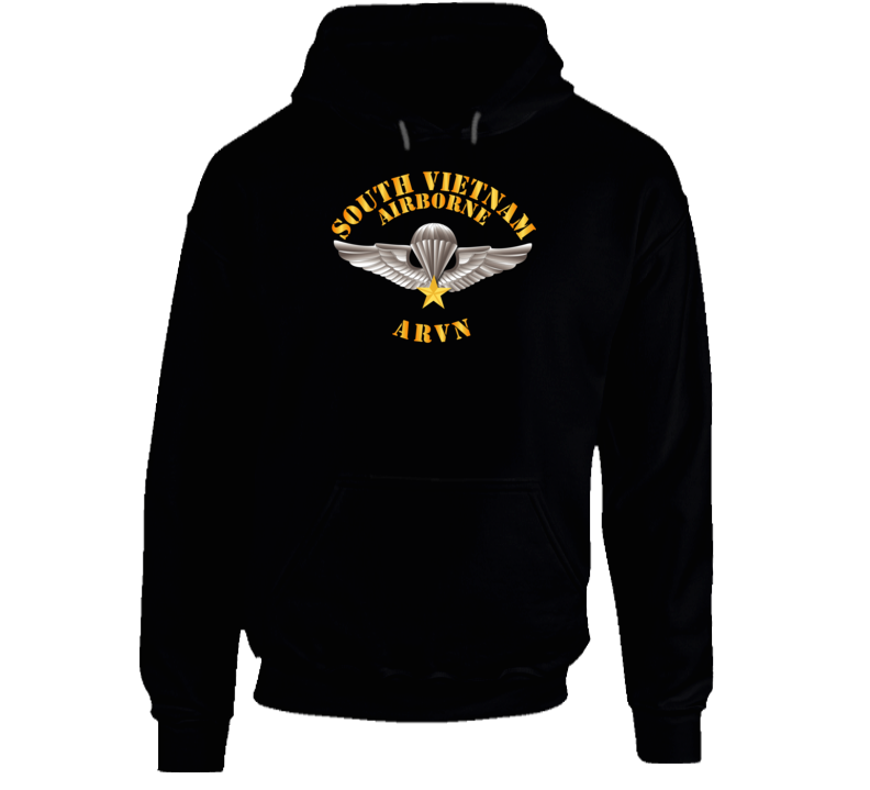 Republic - South Vietnam Parachute Badge - Basic Hoodie