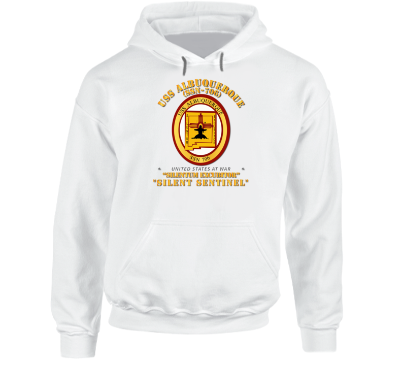 Navy - Uss Albuquerque (ssn-706) Hoodie