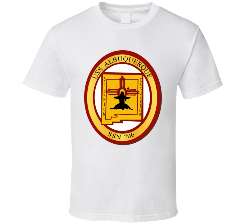 Navy - Uss Albuquerque (ssn-706) Wo Txt T-shirt