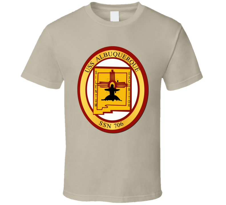 Navy - Uss Albuquerque (ssn-706) Wo Txt T-shirt