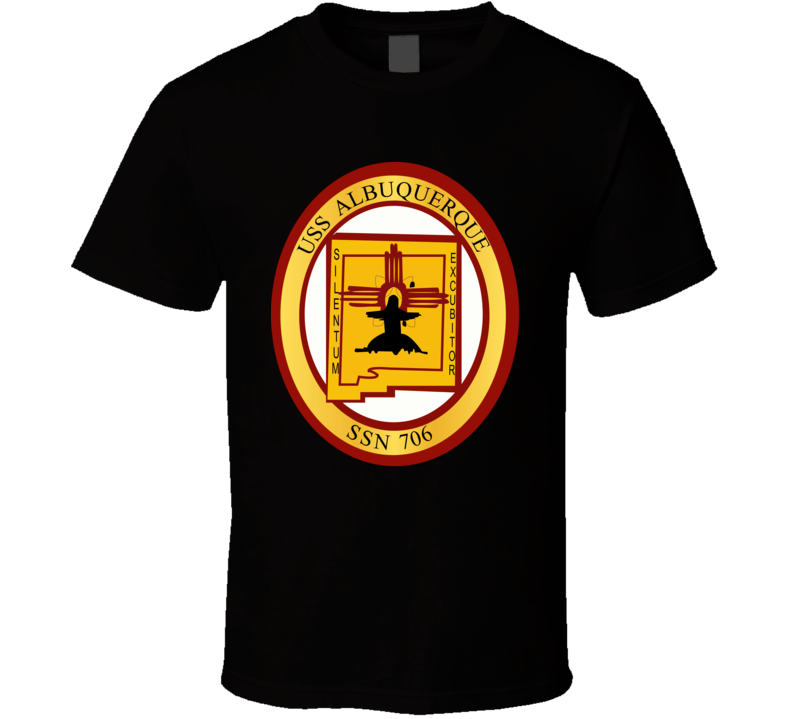 Navy - Uss Albuquerque (ssn-706) Wo Txt T-shirt