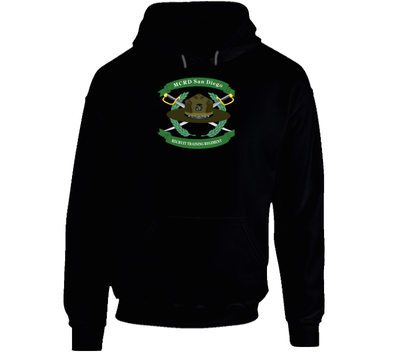 Usmc - Mcrd - San Diego - V1 Hoodie