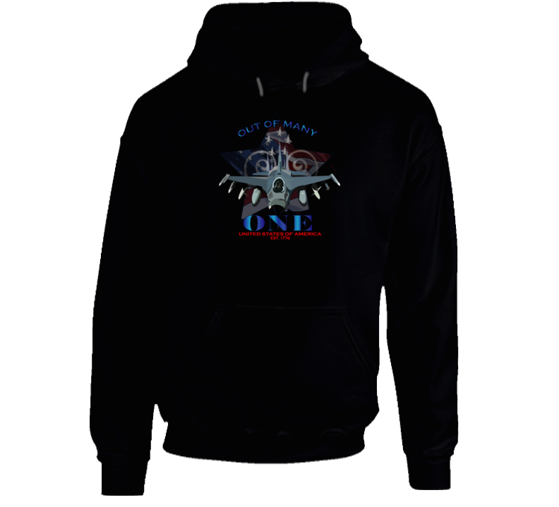 Usaf - Out Of Many - One Usaf Hoodie