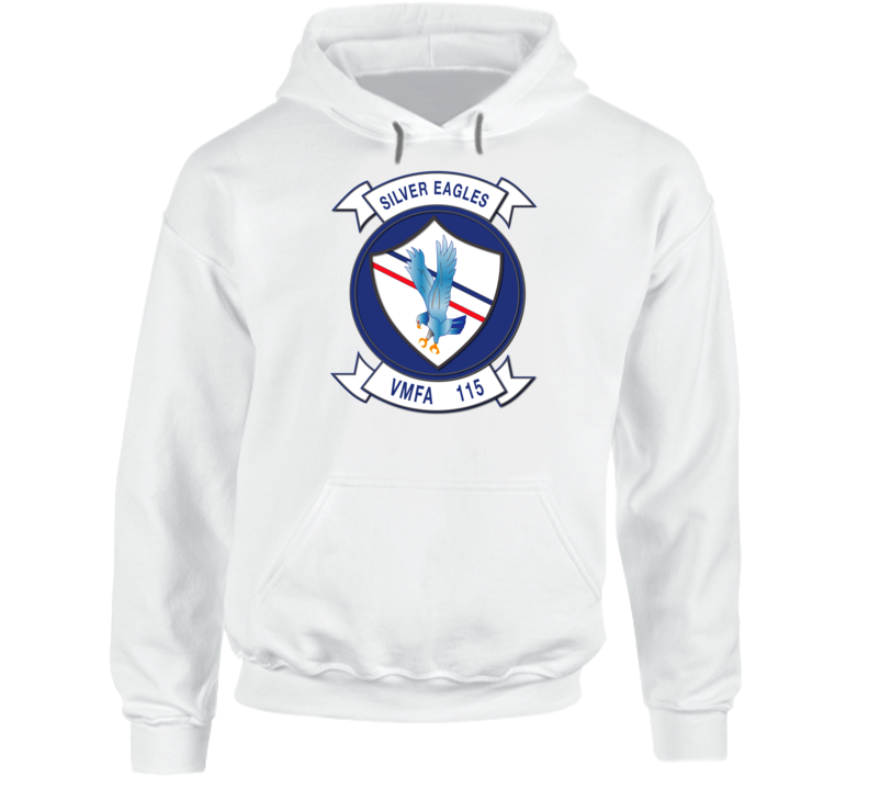 Usmc - Vmfa-115 Wo Txt Hoodie