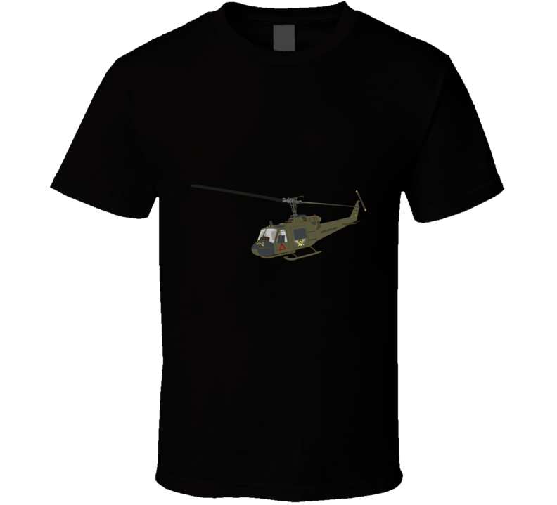 Army - Uh-1 - 1st Cavalry - Front Oblique  Vietnam - T-shirt