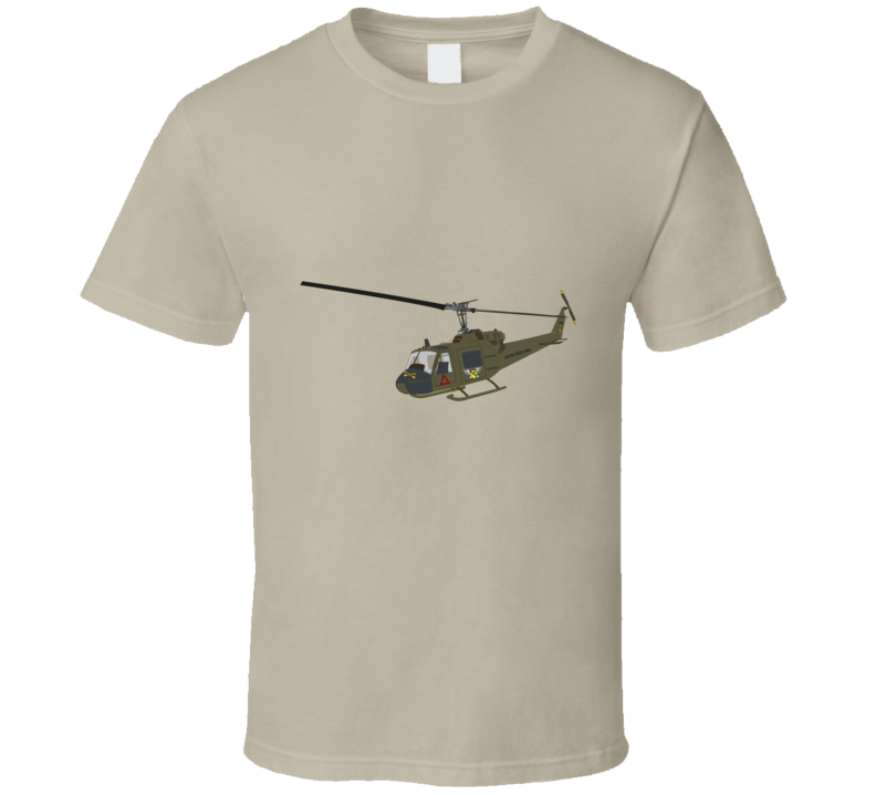 Army - Uh-1 - 1st Cavalry - Front Oblique  Vietnam - T-shirt