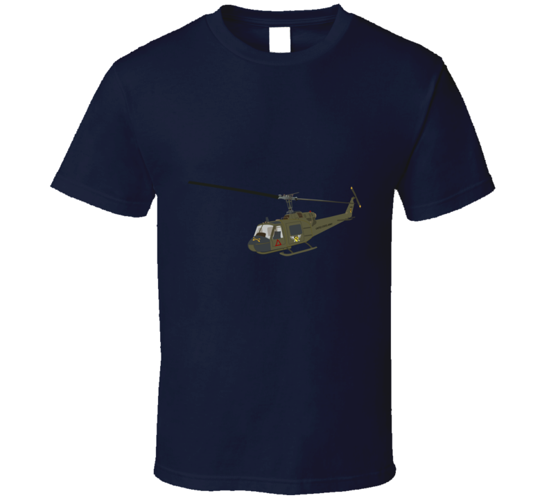 Army - Uh-1 - 1st Cavalry - Front Oblique  Vietnam - T-shirt