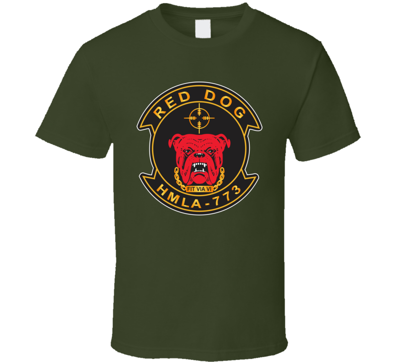 Usmc - Marine Light Attack Helicopter Squadron 773 (hmla-773) V1 T-shirt