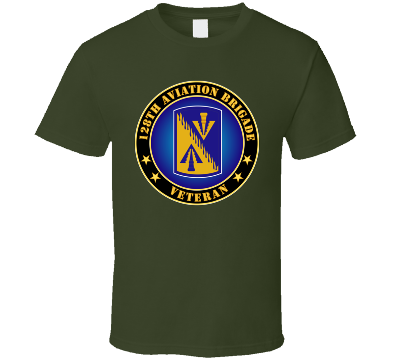 Army - 128th Aviation Brigade Veteran T-shirt