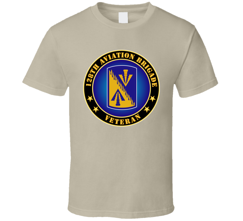 Army - 128th Aviation Brigade Veteran T-shirt