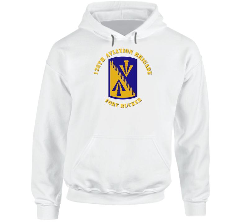 Army - 128th Aviation Brigade - Fort Rucker - Ssi Hoodie