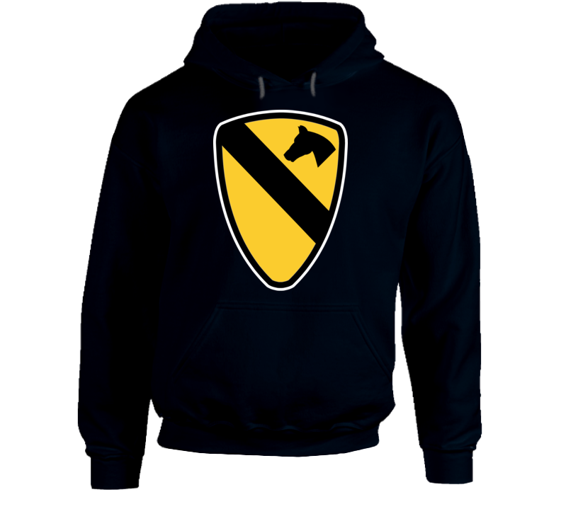 Army -  1st  Cav Ssi Wo Txt Hoodie
