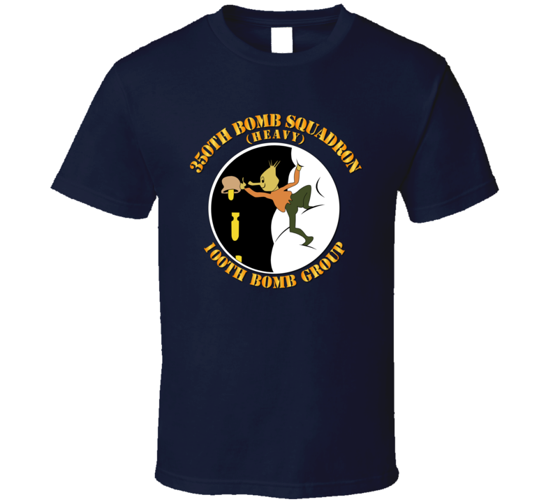 Aac - 350th Bomb Squadron - 100th Bg - Wwii T Shirt