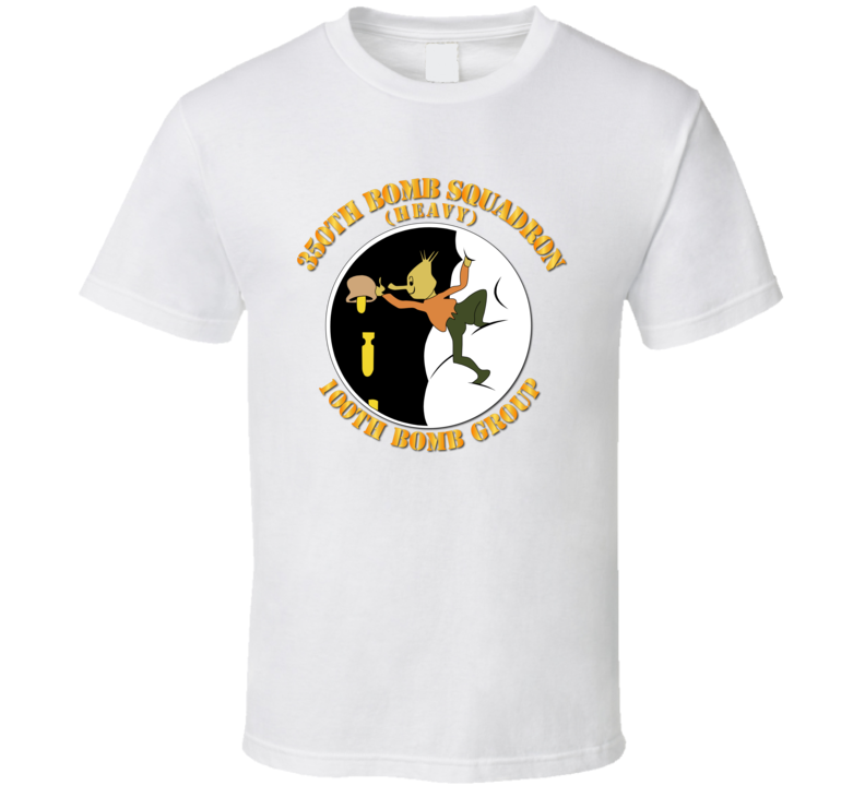 Aac - 350th Bomb Squadron - 100th Bg - Wwii T Shirt
