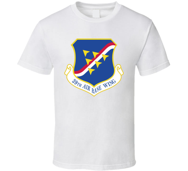 Usaf - 39th Air Base Wing Wo Txt T Shirt