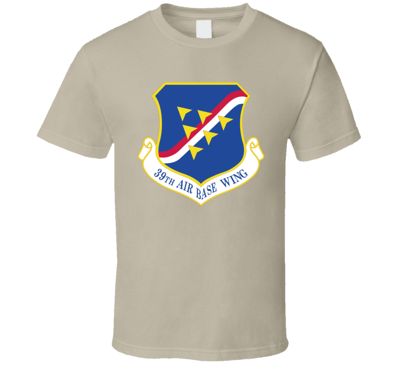 Usaf - 39th Air Base Wing Wo Txt T Shirt