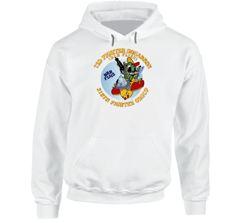 Aac - 73d Fighter Squadron - 318th Fighter Group - Wwii - Hoodie