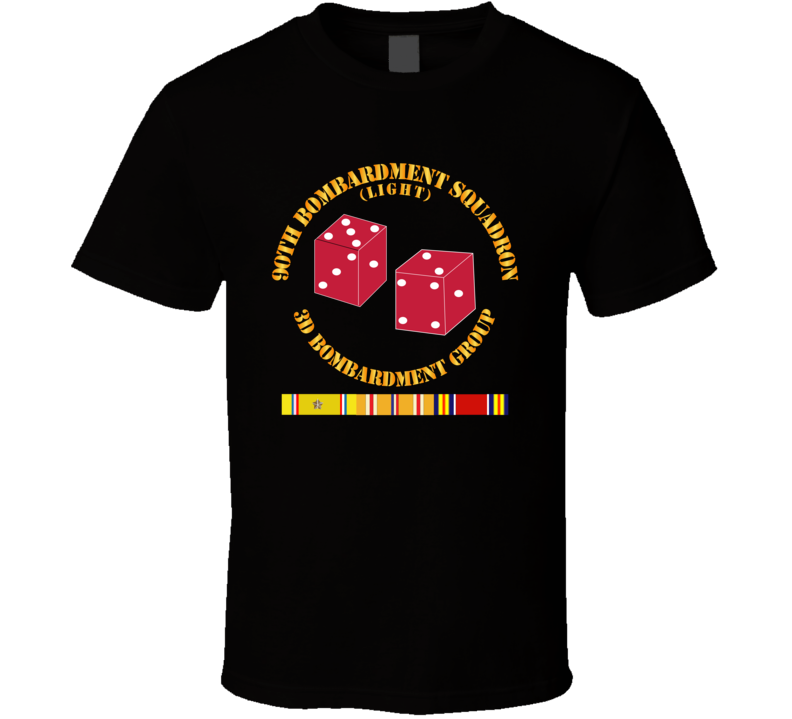 Aac - 90th Bombardment Group - 3rd Bg - Wwii W Svc - T-shirt