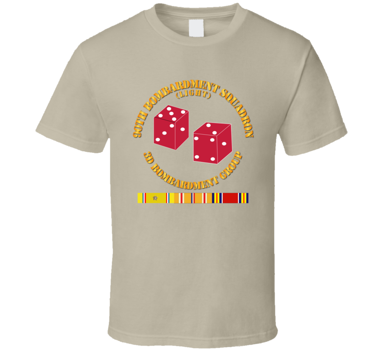 AAC - 90th Bombardment Group - 3rd BG - WWII w SVC - T-shirt