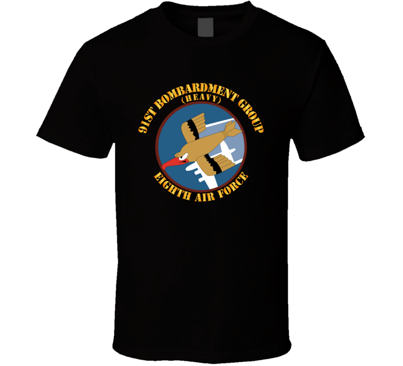 Aac - 91st Bombardment Group - Eighth Air Force - Wwii T-shirt