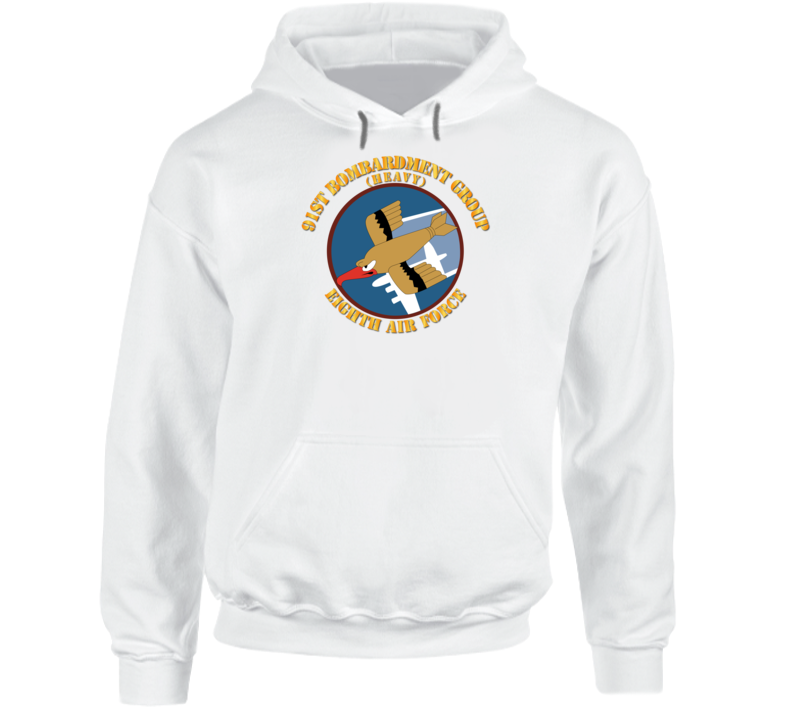 Aac - 91st Bombardment Group - Eighth Air Force - Wwii Hoodie