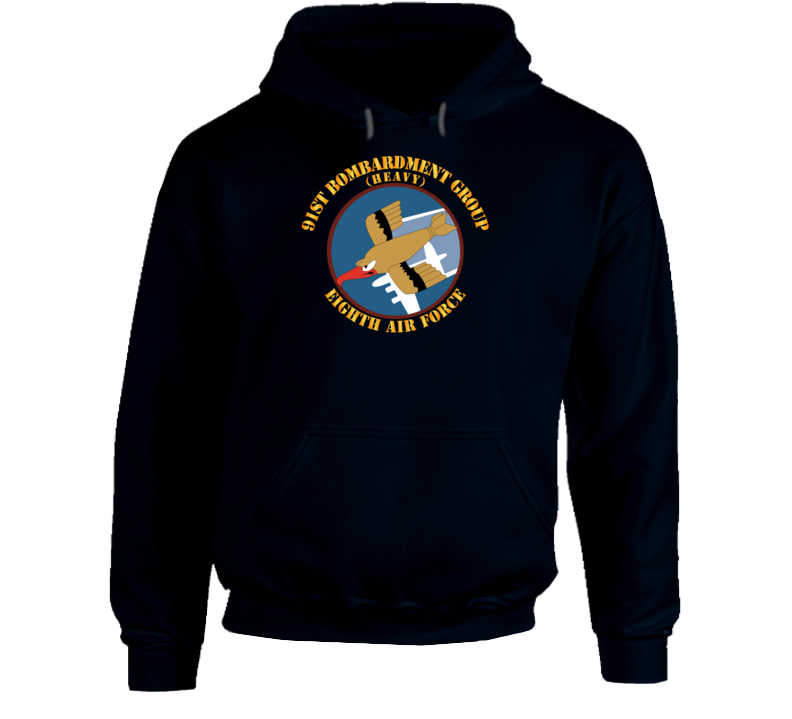 Aac - 91st Bombardment Group - Eighth Air Force - Wwii Hoodie