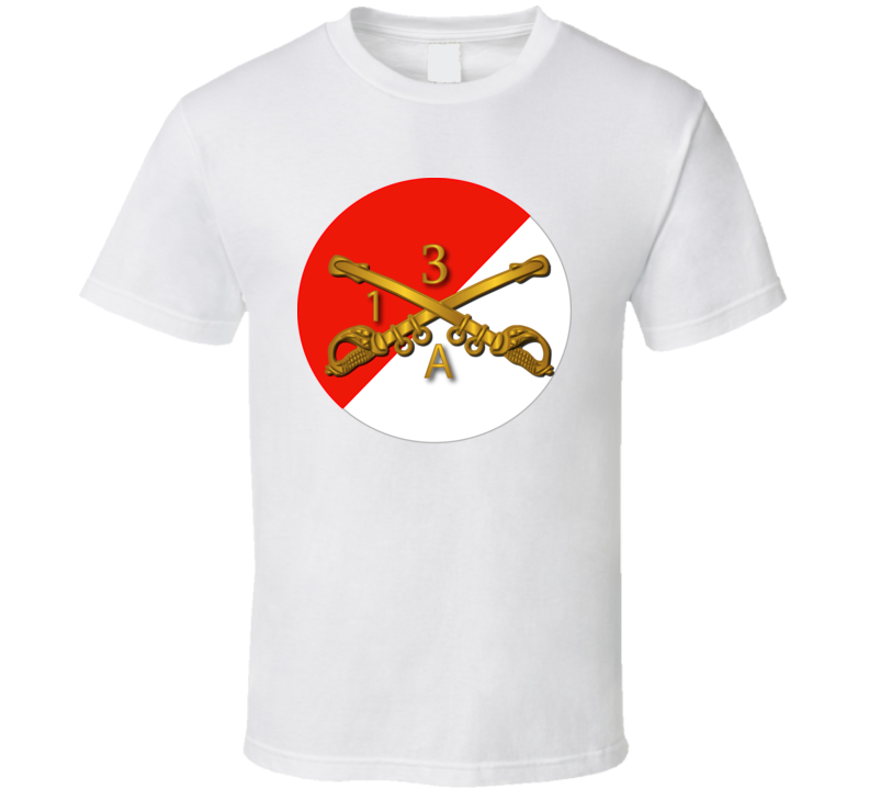 A Co 1st Squadron - 3rd Cavalry Regiment Wo Txt T-shirt