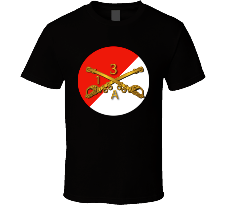 A Co 1st Squadron - 3rd Cavalry Regiment Wo Txt T-shirt