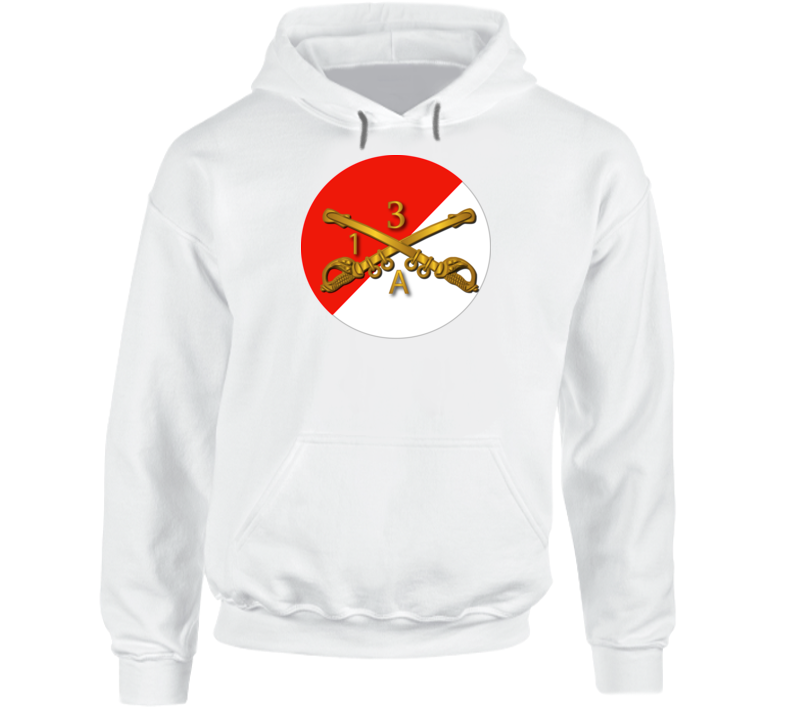 A Co 1st Squadron - 3rd Cavalry Regiment Wo Txt Hoodie