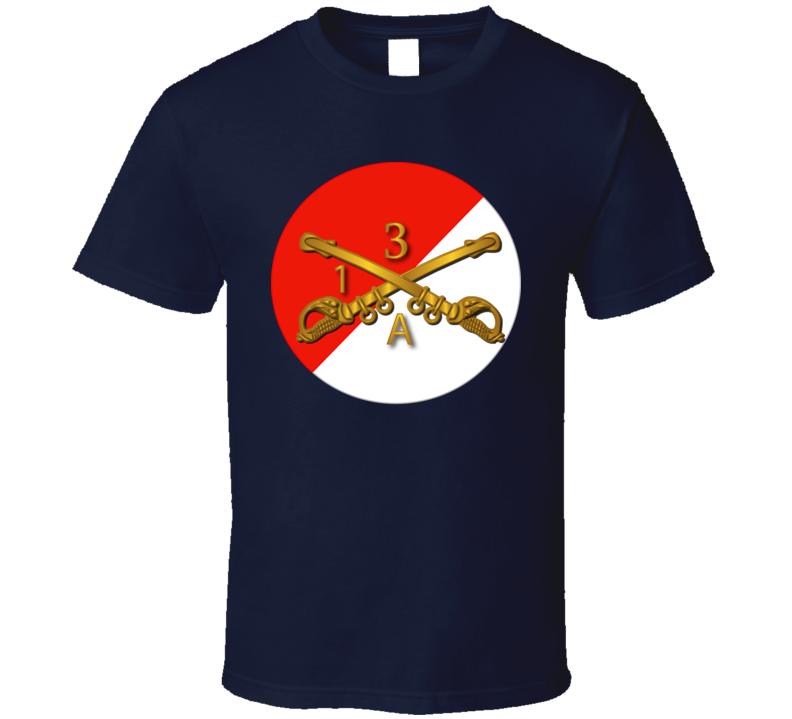 A Co 1st Squadron - 3rd Cavalry Regiment Wo Txt T-shirt