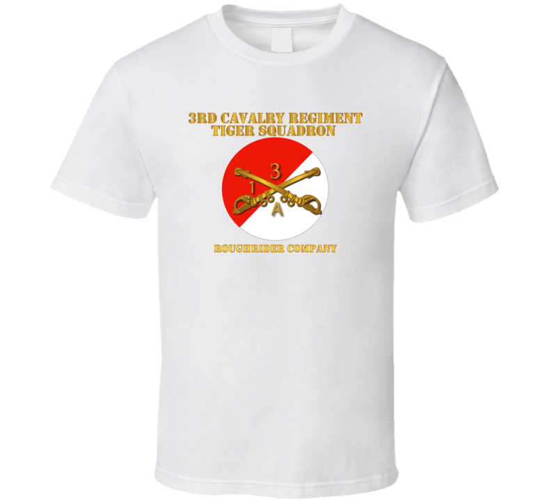 A Co 1st Squadron - 3rd Cavalry Regiment T-shirt