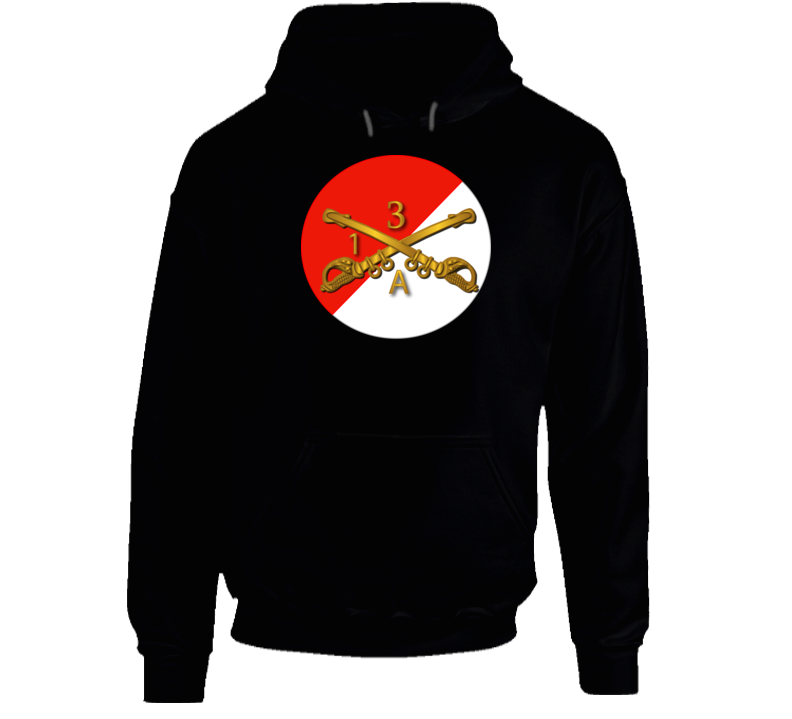 A Co 1st Squadron - 3rd Cavalry Regiment Wo Txt Hoodie