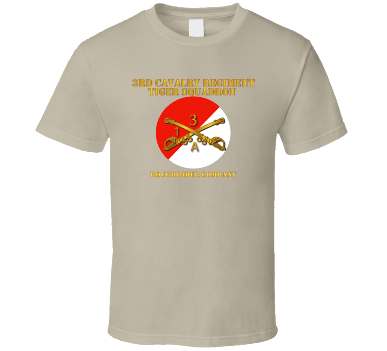 A Co 1st Squadron - 3rd Cavalry Regiment T-shirt