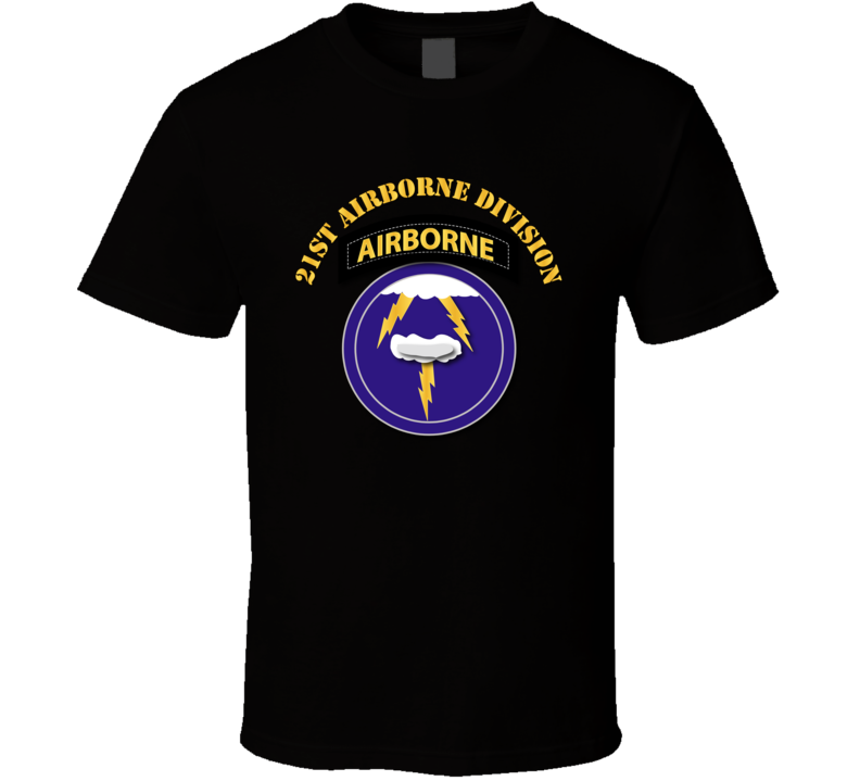 Army - 21st Airborne Division V1 T Shirt