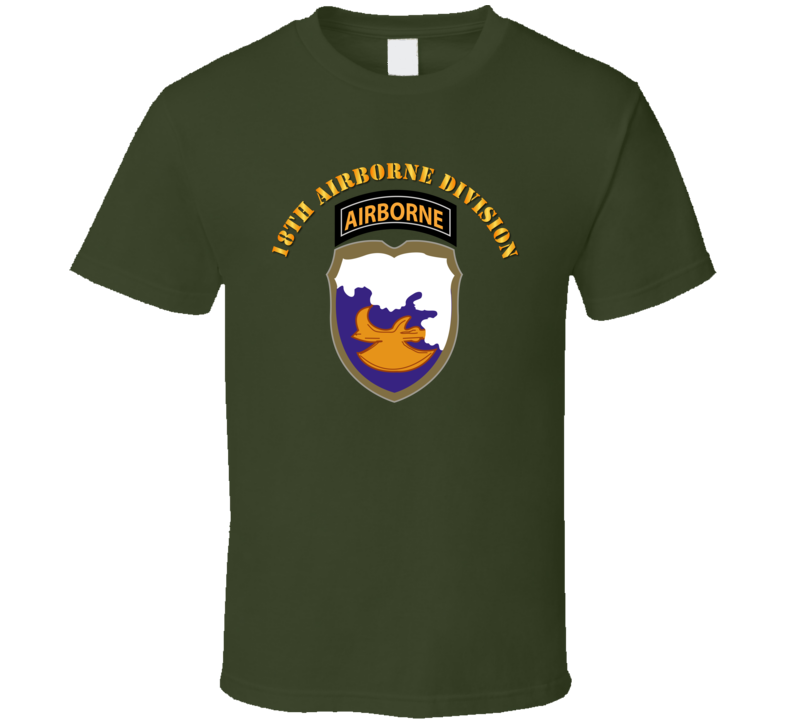 Army - 18th Airborne Division T Shirt