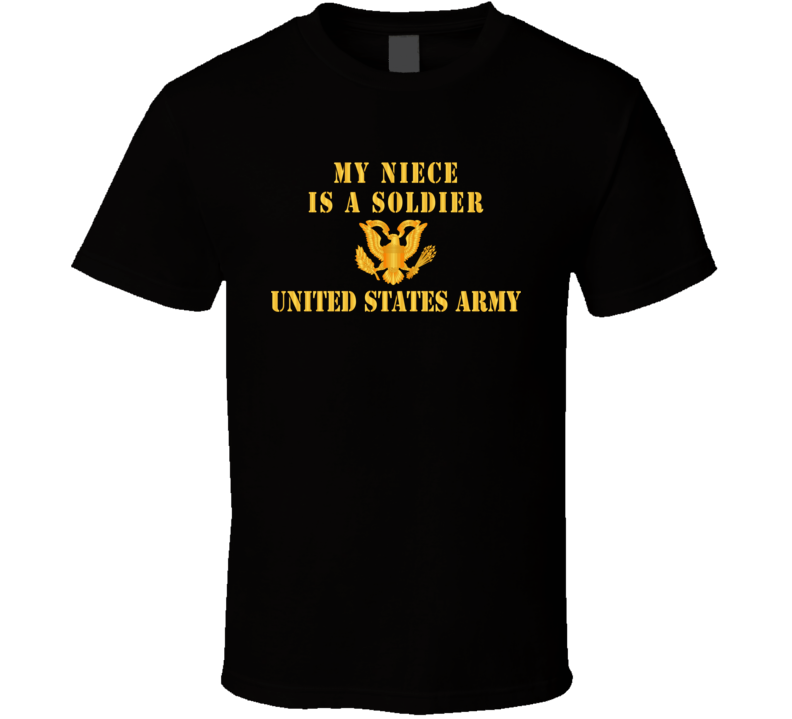 Army - My Niece Is A Soldier T-shirt