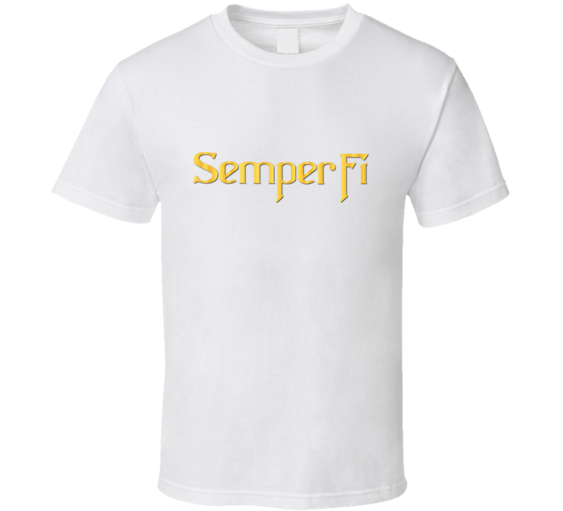 Usmc - Semper Fi - T-shirt