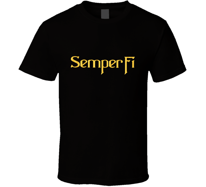 Usmc - Semper Fi - T-shirt Usmc - Semper Fi - T-shirt