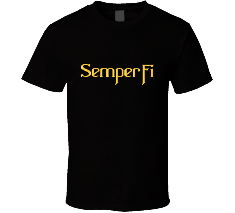 Usmc - Semper Fi - T-shirt