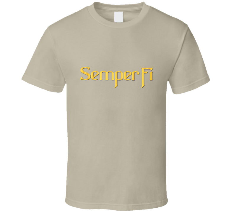 Usmc - Semper Fi - T-shirt