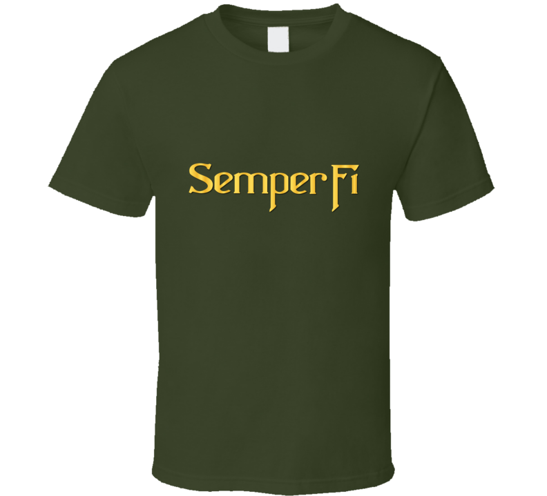 Usmc - Semper Fi - T-shirt Usmc - Semper Fi - T-shirt